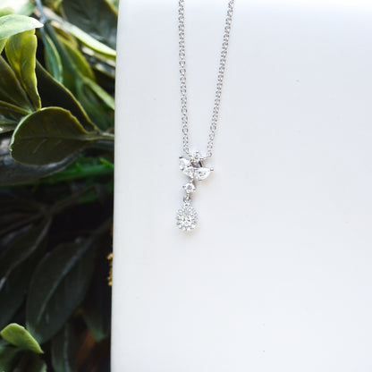 14kW .36cttw Diamond Necklace SC55019996