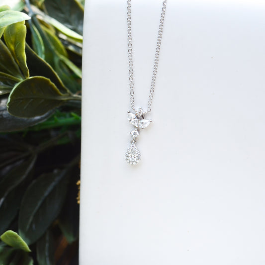 14kW .36cttw Diamond Necklace SC55019996