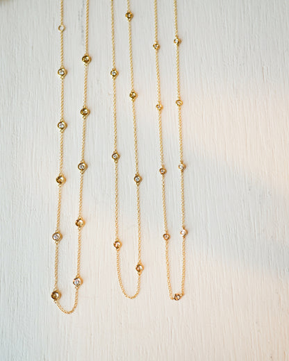 14kR .12ct DBY Necklace SC55026641-15-18