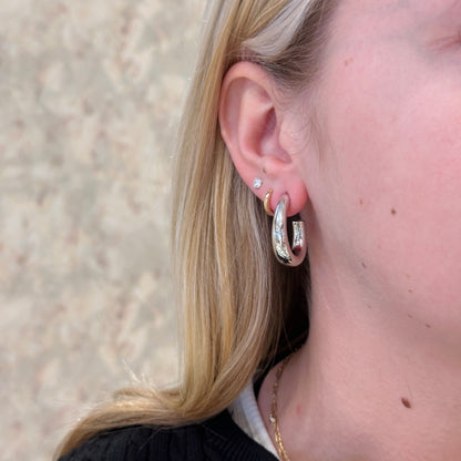 SS "J" Tapered Half Hoop 4225-SS