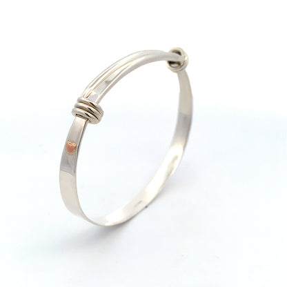 SS Signature w/ 1 Heart BR16712A-LM