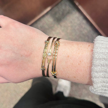 14kY Continental Spring Bracelet BR17422NS-LM