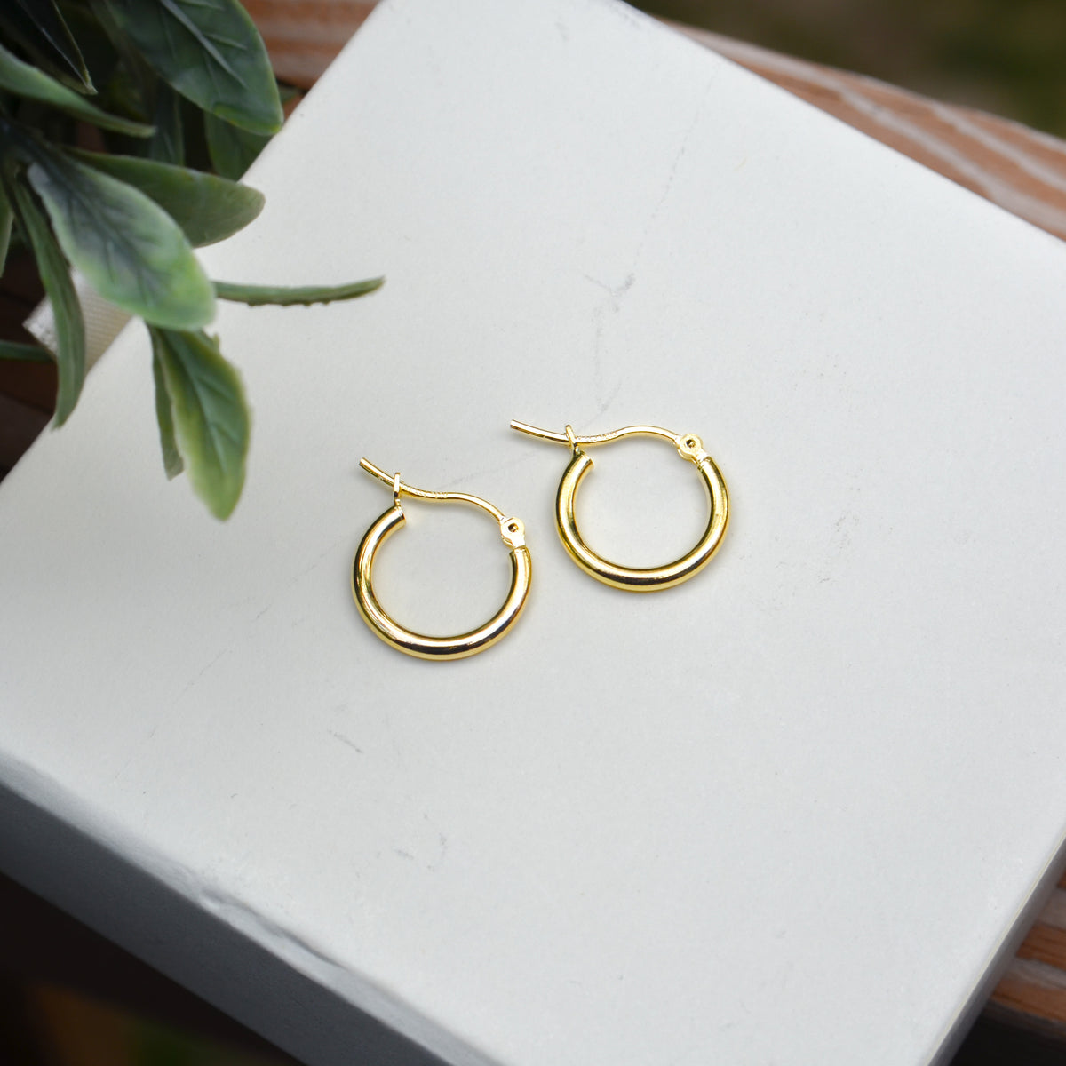 14kY 2x15mm RoundHoop LE2470