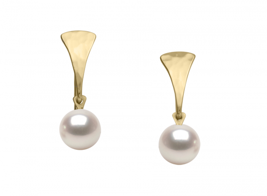 14kY Pearl Newport Earring EA04922P