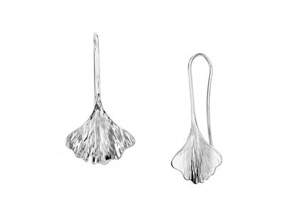 SS Ginkgo Earring EA39512