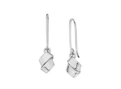 SS Love Knot Dangle Earring EA48012