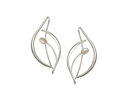 SS Pearl Jonquil Earring EA73412FWP