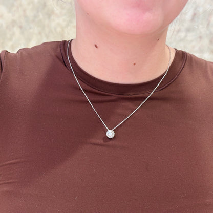 SS/18kY Pearl Prosecco Necklace SILSET2291-18