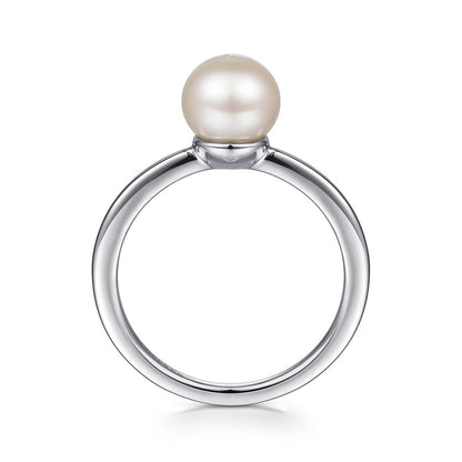 SS 7-7.5mm Pearl Ring LR52262SVJPB