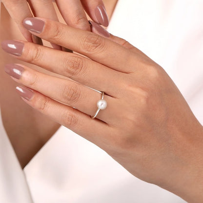 SS 7-7.5mm Pearl Ring LR52262SVJPB