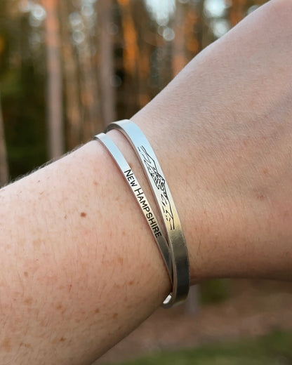 SS New Hampshire Cuff Bracelet