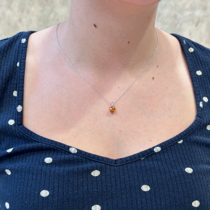 14kW 1.08ct Citrine Pendant 29501-7-PCI