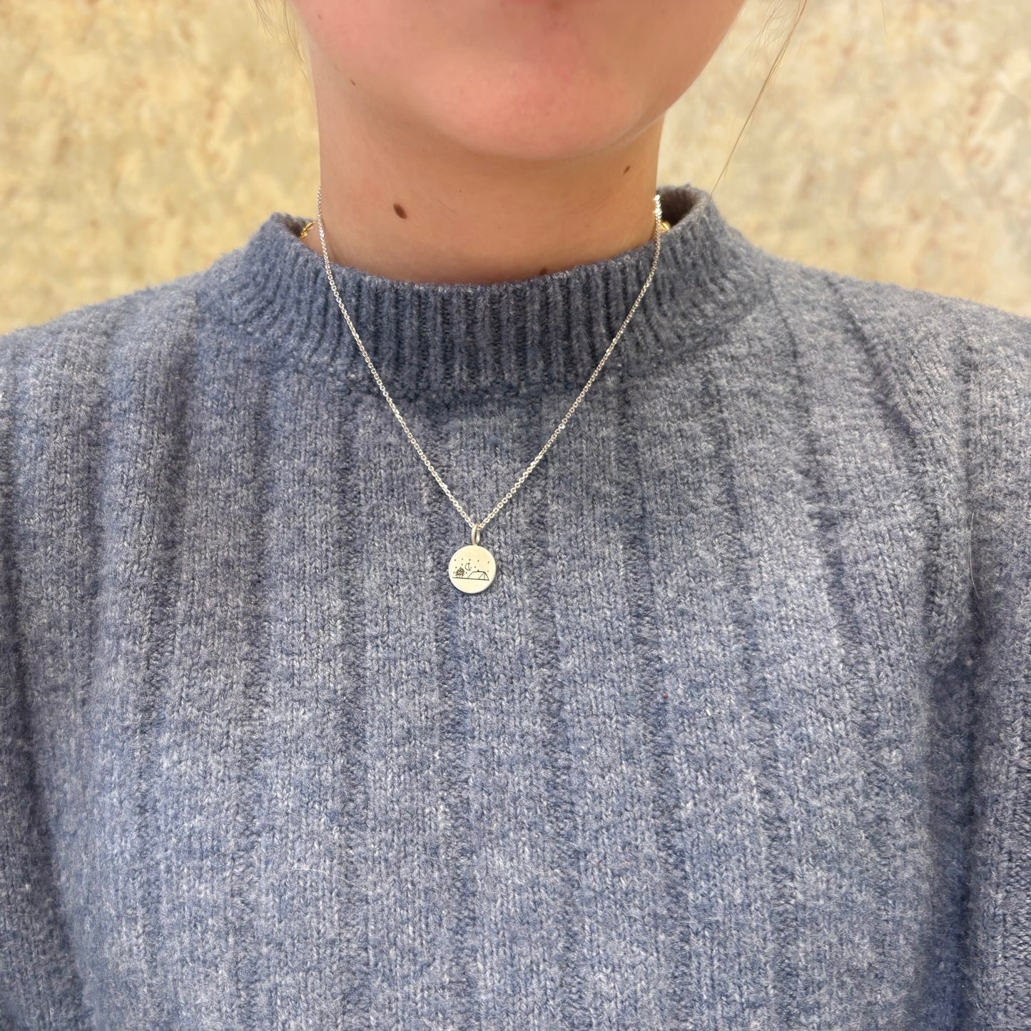 SS Camping Pendant - 13mm