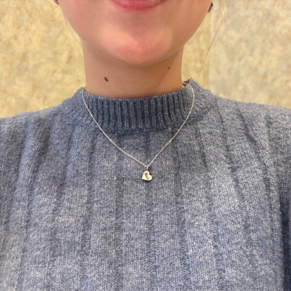 SS Heart Mom Pendant - 9mm