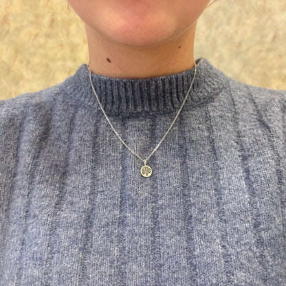 SS Mini Family Tree Pendant - 9mm