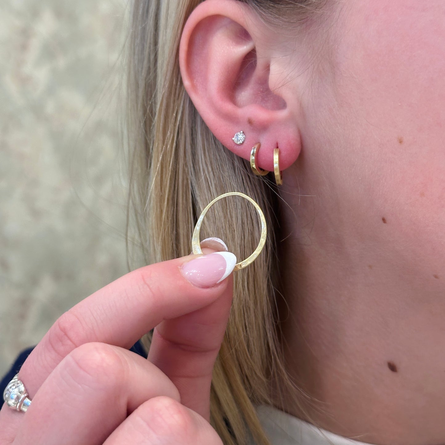 18k Vermeil Olympia Earring PE120-9679/OM