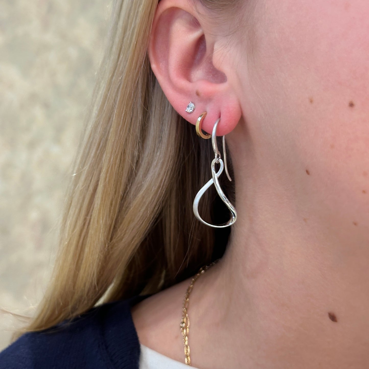 SS Venice Dangle Earring PE-121-0592M