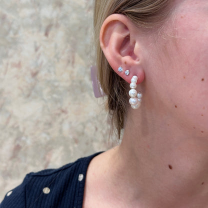 SS Freshwater Pearl Hoops 688991