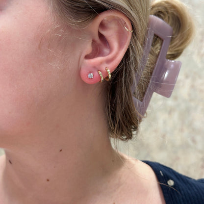 14kR 1/2cttw GH SI2 Diamond Stud 29762
