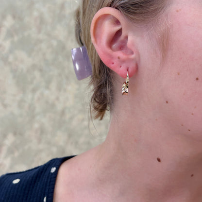 SS Curly-Q Earring EA96112
