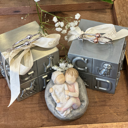 SS Plain Bead Bracelet SB5405-55