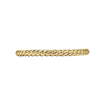 14kY Twisted Rope Ring LR51173Y4JJJ