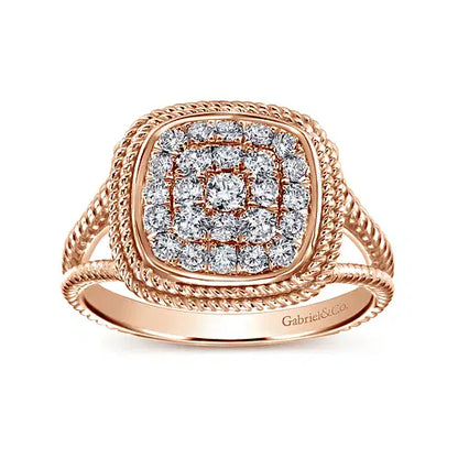 14kR .50ct Dia Cluster Ring LR6254K44JJ