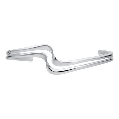 SS Double Wave Bracelet NB3005-70