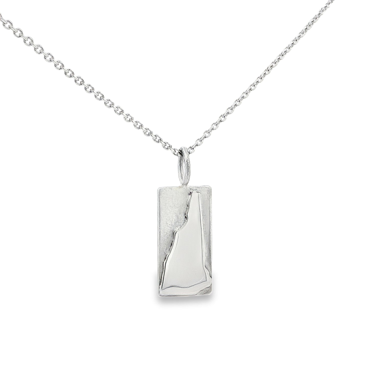 SS NH Rectangle Pendant