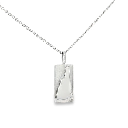 SS NH Rectangle Pendant
