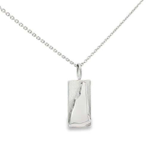 SS NH Rectangle Pendant
