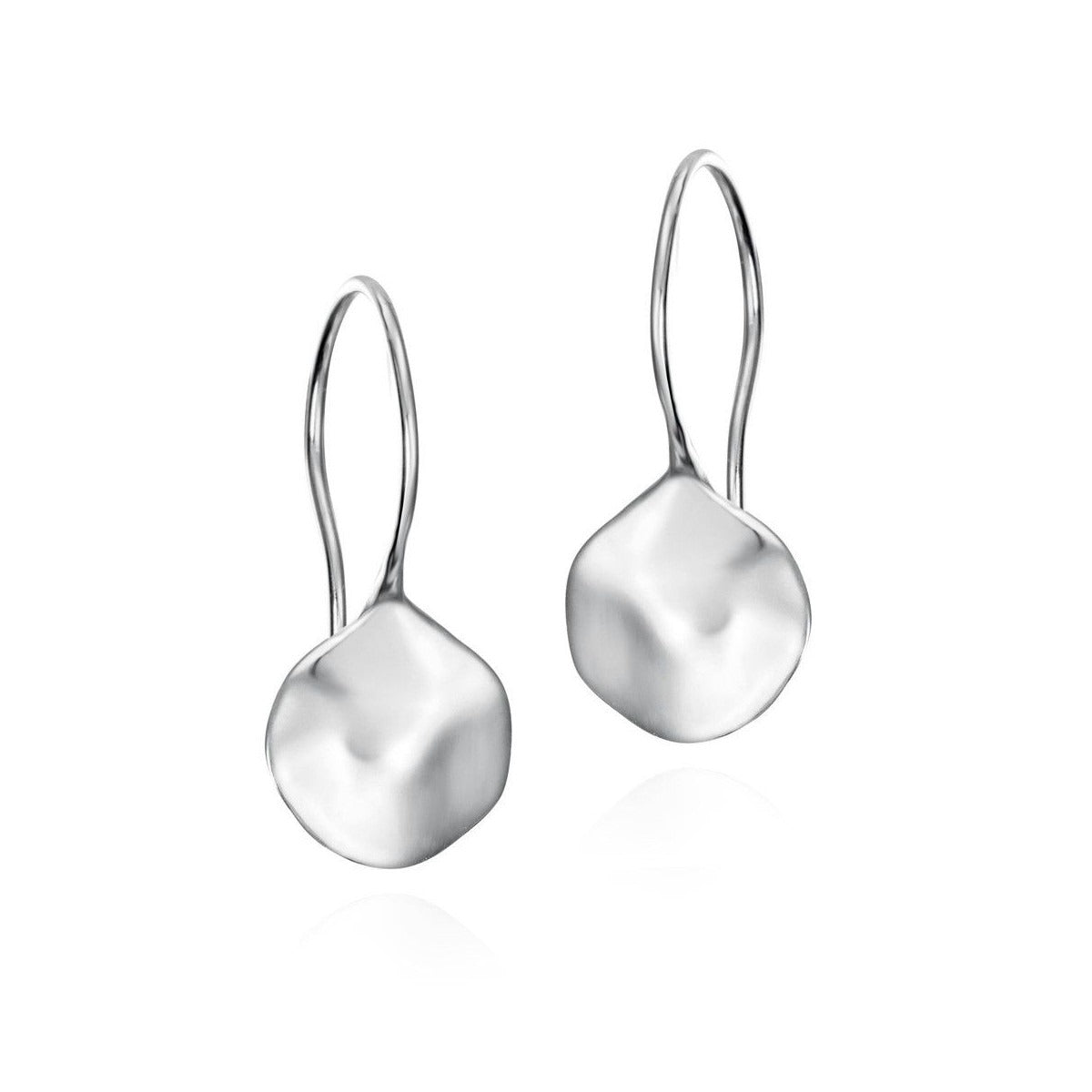 SS Aqua Dangle Earring PE120-7078