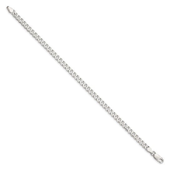 SS 4.5mm Curb Chain Bracelet QCB120-8