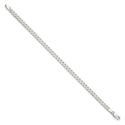 SS 4.5mm Curb Chain Bracelet QCB120-8