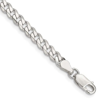 SS 4.5mm Curb Chain Bracelet QCB120-8