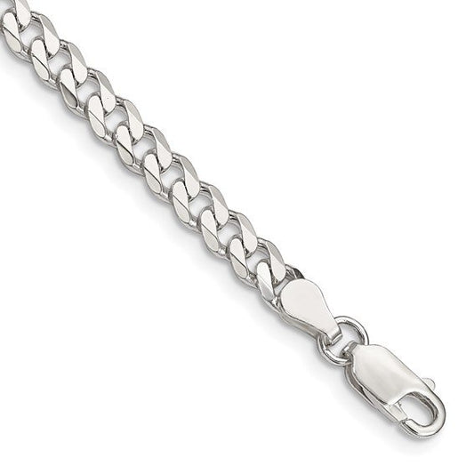 SS 4.5mm Curb Chain Bracelet QCB120-8