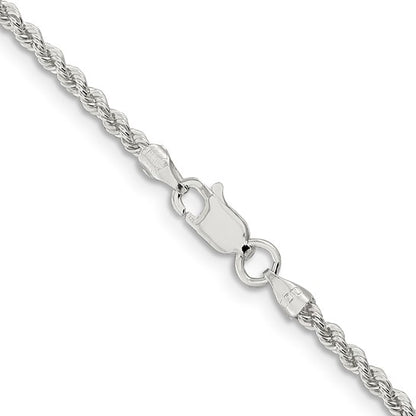 SS 2.3mm Solid Rope Chain QDR040-20