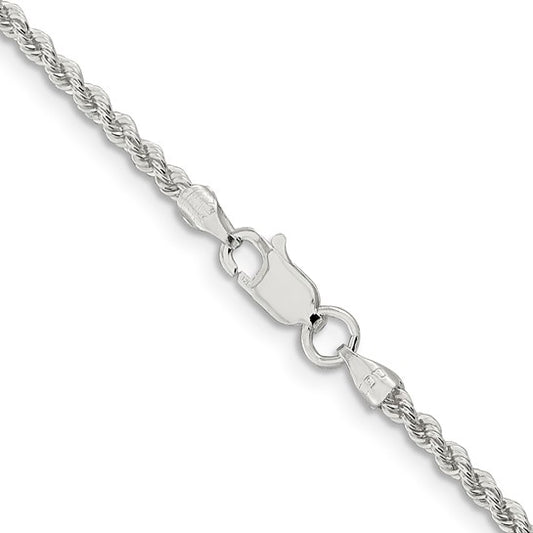 SS 2.3mm Solid Rope Chain QDR040-20