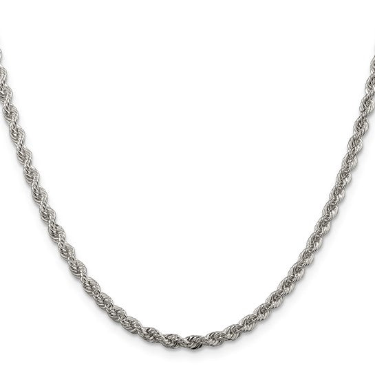 SS 3mm Solid Rope Chain QDR060-22
