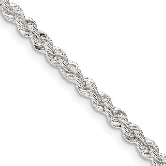 SS 3mm Solid Rope Chain QDR060-22