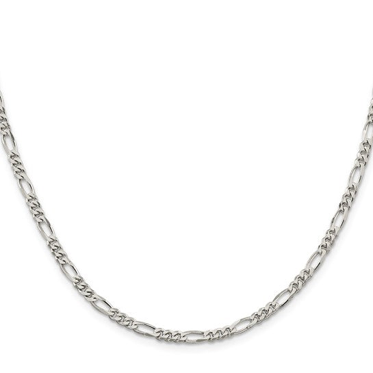 SS 3.5mm Figaro Chain QFG100-20