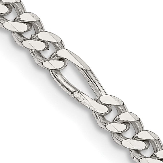SS 3.5mm Figaro Chain QFG100-20