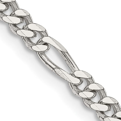 SS 3.5mm Figaro Chain QFG100-20