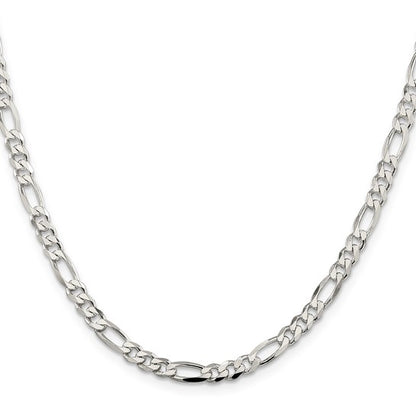 SS 4.5mm Figaro Chain QFG120-22