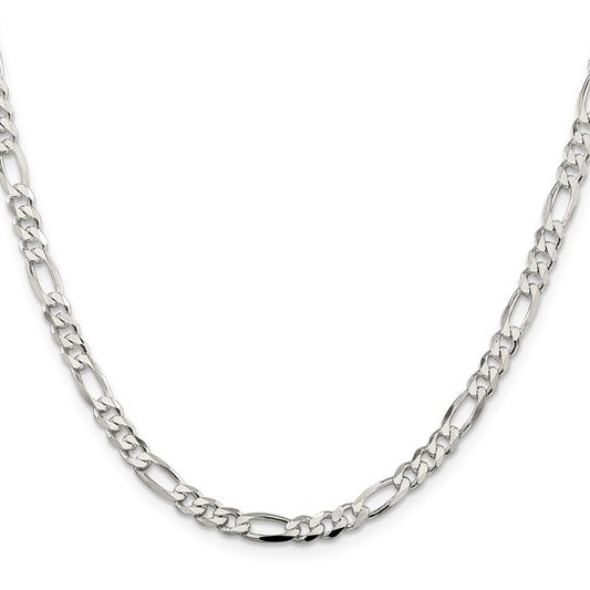 SS 4.5mm Figaro Chain QFG120-22