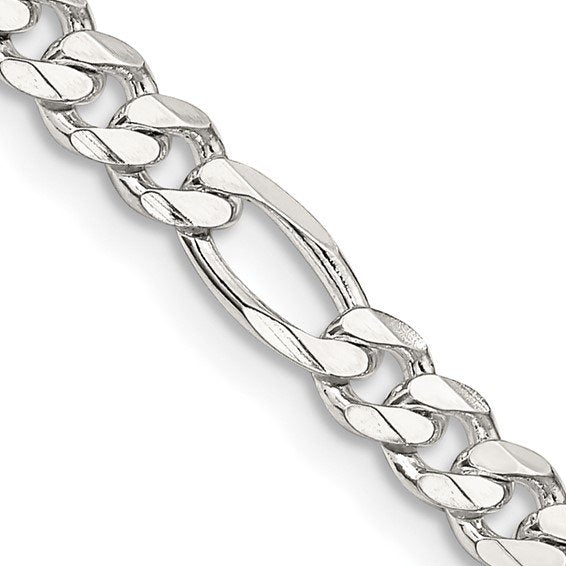 SS 4.5mm Figaro Chain QFG120-22