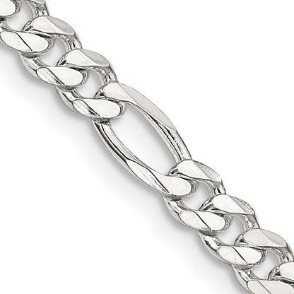 SS 4.5mm Figaro Chain QFG120-22
