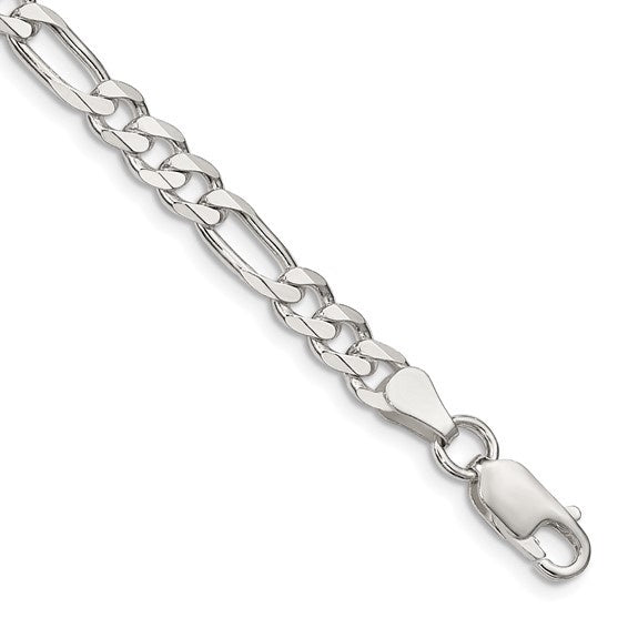 SS 5.5mm Figaro Chain Bracelet QFG150-8
