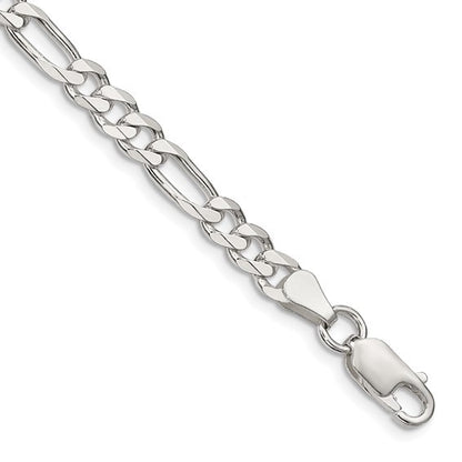 SS 5.5mm Figaro Chain Bracelet QFG150-8