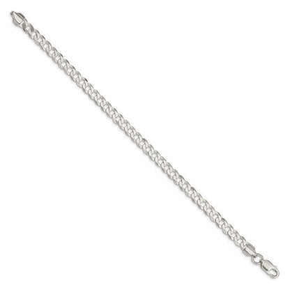 SS 5.75mm Flat Curb Chain Bracelet QLB150-8